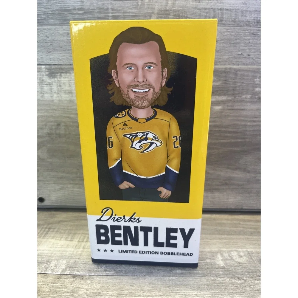 Nashville Predators Dierks Bentley Music City Hockey Bobblehead Series